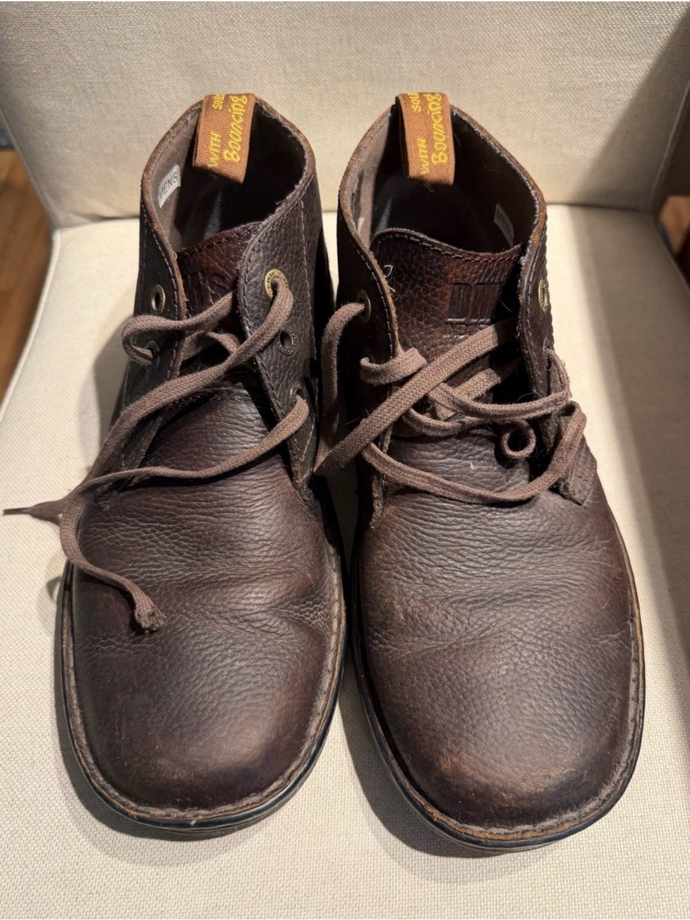 Dr. Martens Brown Leather Sussex Chukka Boots Men’s Sz 11